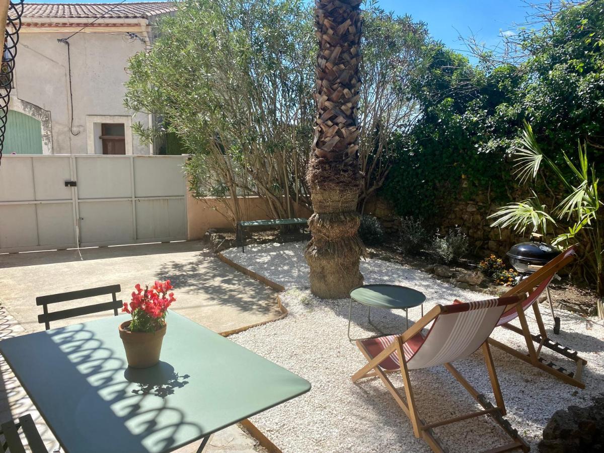 Gite Le Palmier - Perfectly Located Cosy Studio With Private Garden Puissalicon Esterno foto
